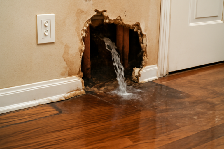 Broken Pipe Water Removal