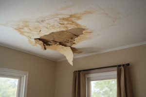 Ceiling Water Damage Repair