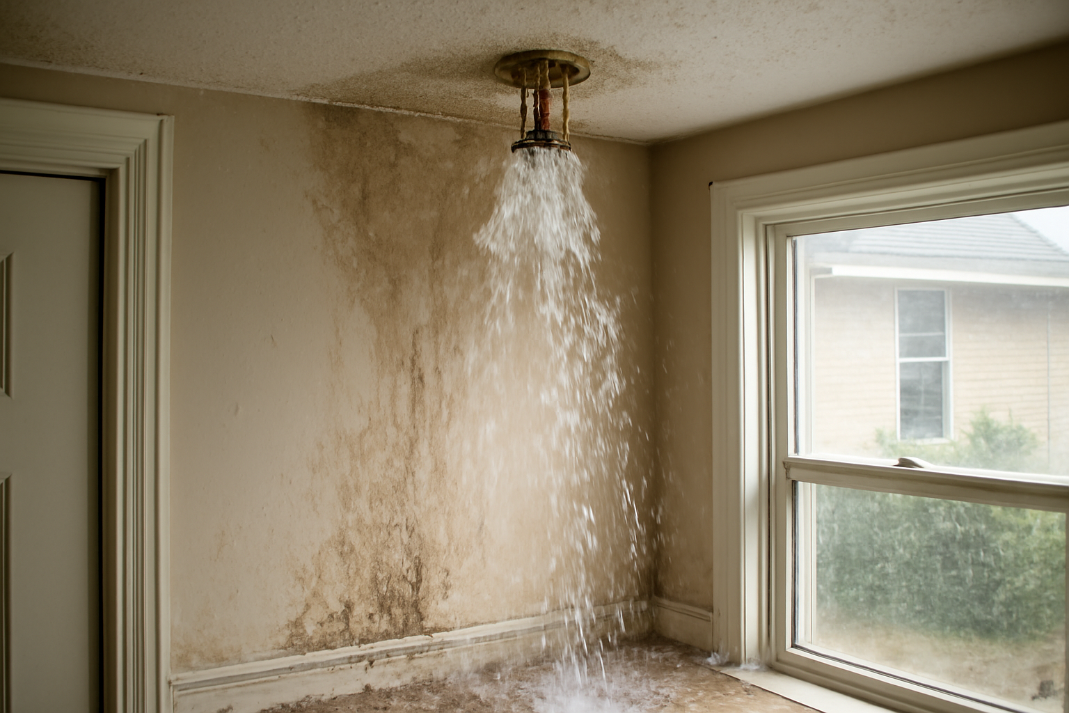 Fire Sprinkler Discharge Water Removal in Aberdeen, WA