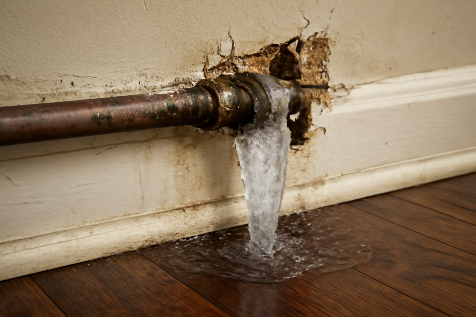 Frozen Pipe Water Removal in Algona, WA