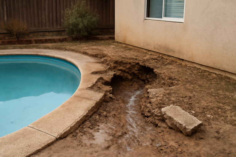 Pool Leak Water Removal