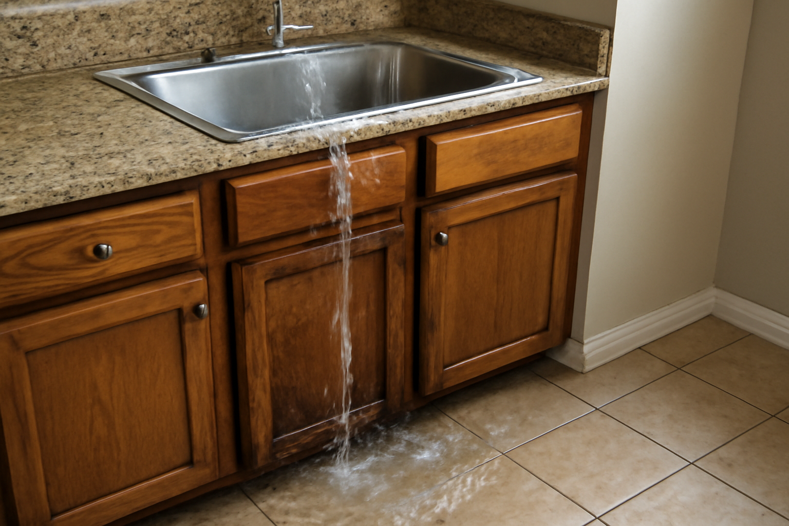 Sink Overflow Water Removal in Aberdeen, WA