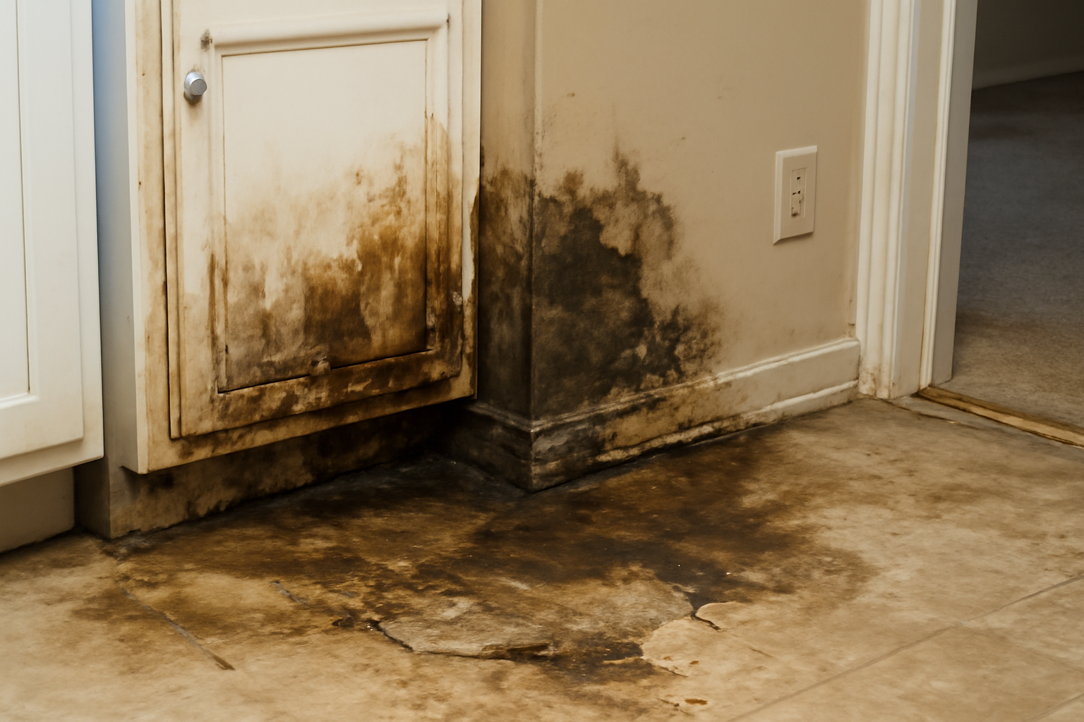 Slab Leak Water Removal in Algona, WA