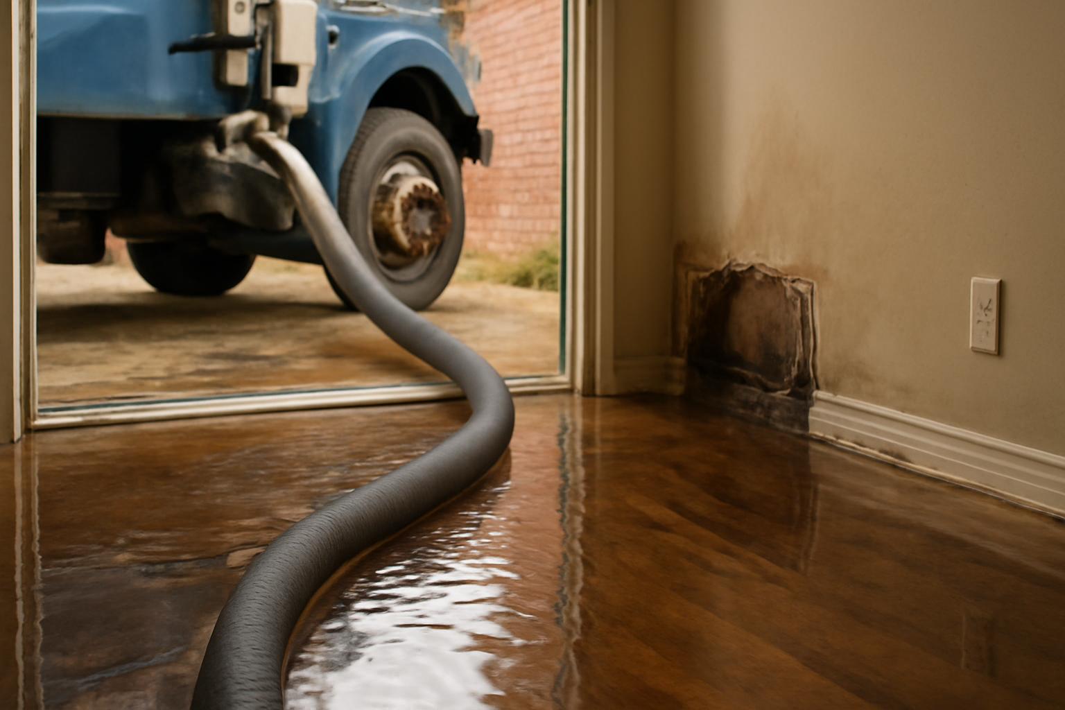 Truck-Mounted Water Extraction in Algona, WA