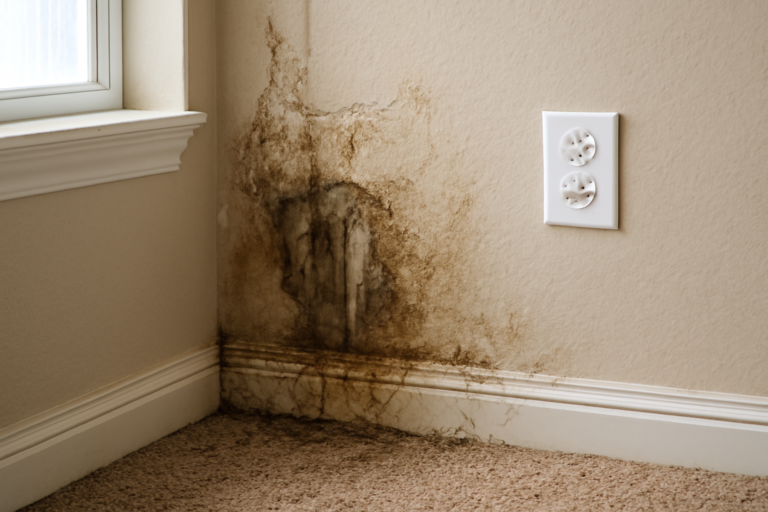 Wall Water Damage Repair