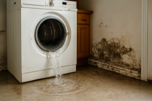 Washing Machine Overflow Water Removal