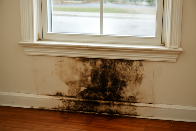 Window Leak Water Removal